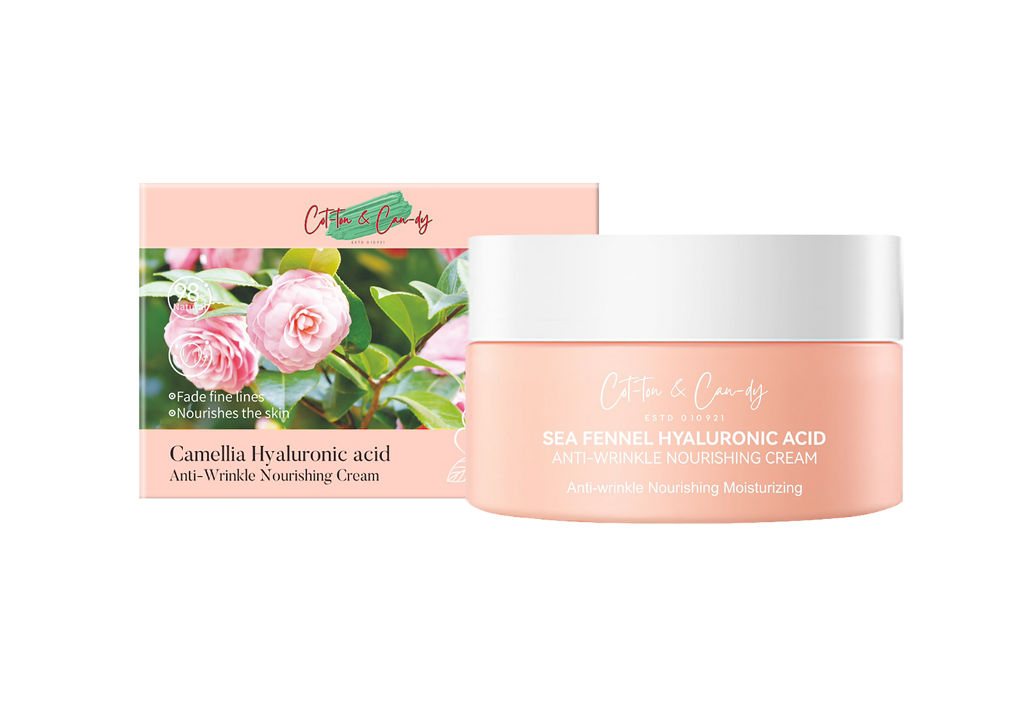 Cot-Ton & Can-dy Camellia Hyaluronic Acid Anti-Wrinkle Nourishing Cream